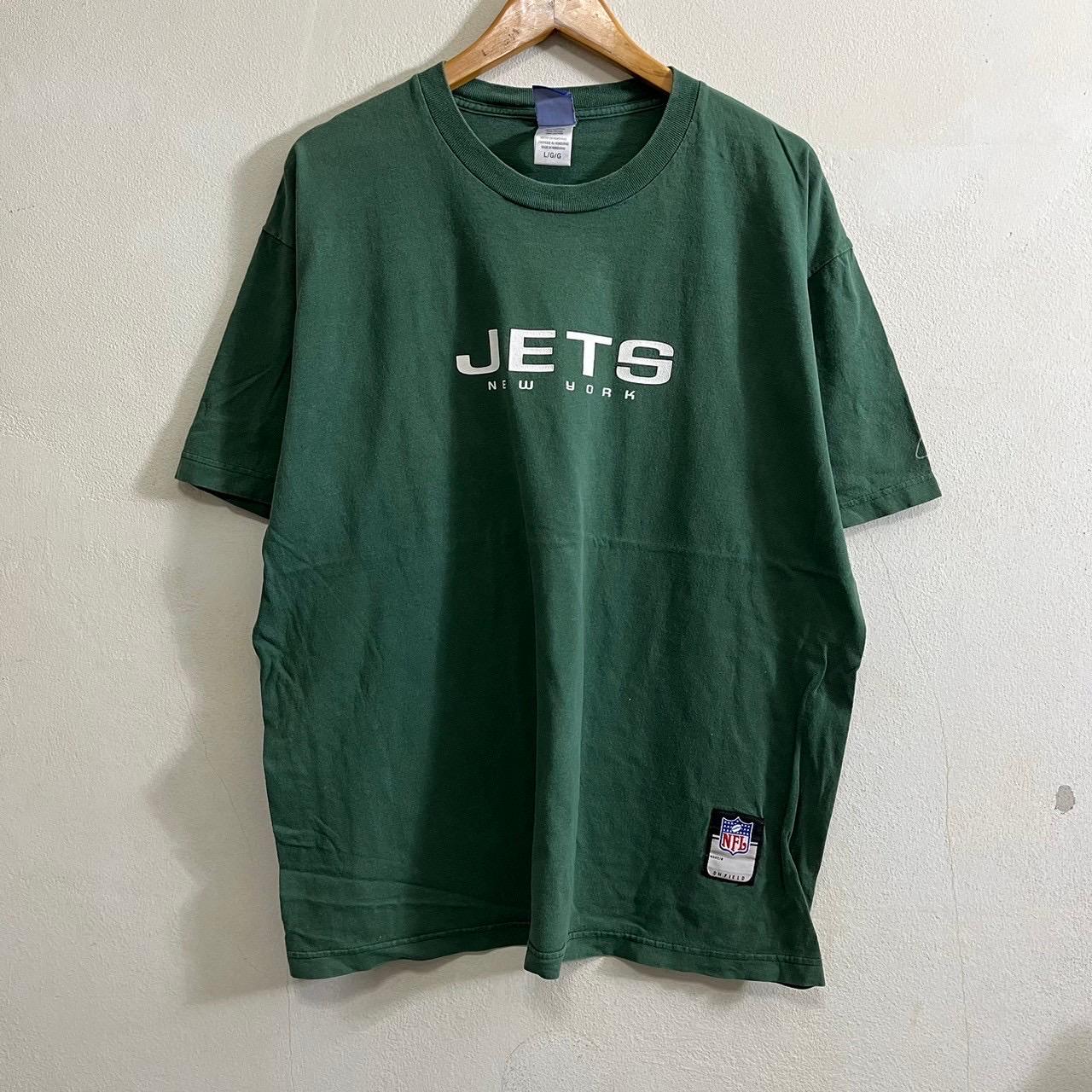 90'ビンテージNYジェッツTシャツ Vintage 90s NFL New York Jets Football Logo ORIGINAL Sports