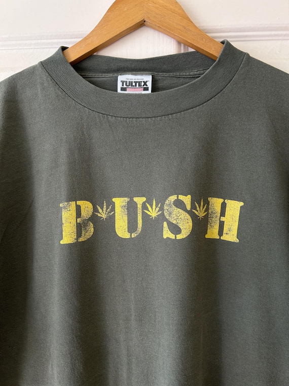 Vintage Bush T-shirt - Etsy