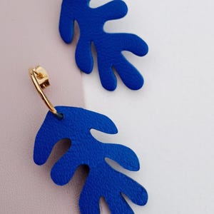 Flower earrings - Gold-plated jewelry - Handmade creation - Christmas gifts for women - Agatiz