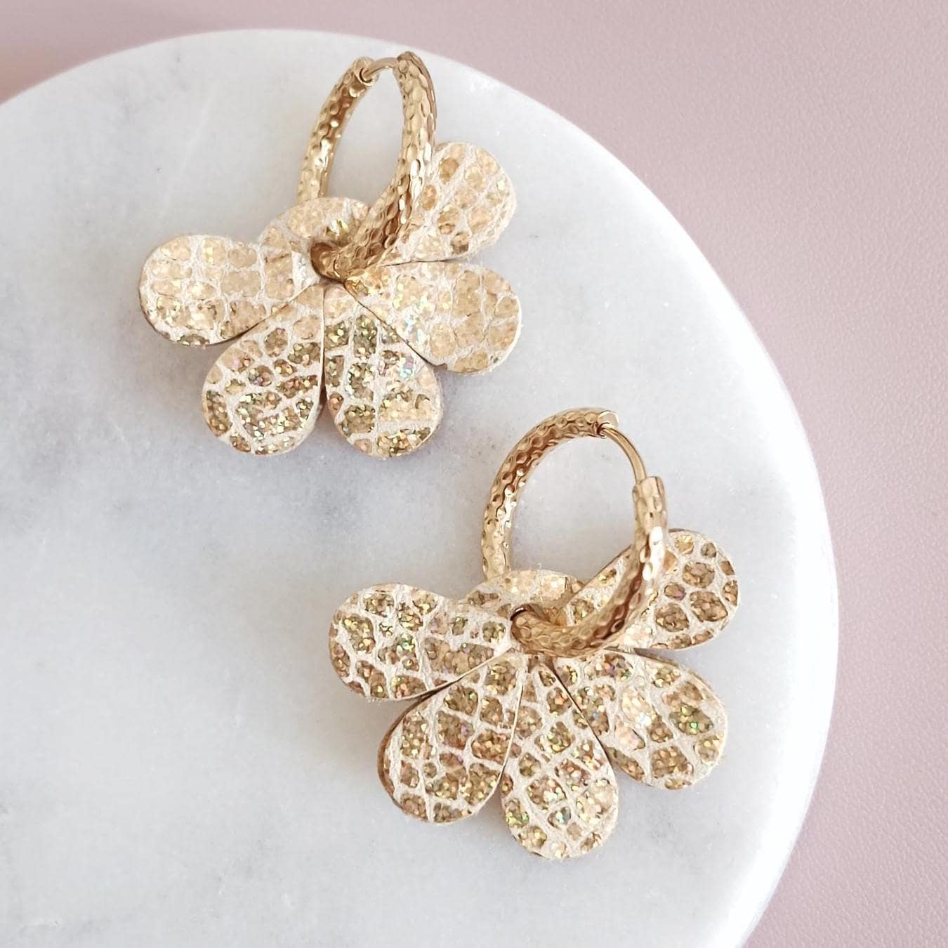 Boucles D'oreilles Clous - Demi-boule 12 Mm - Plaqué Or 750/000 (18 Carats) - Garanti Sans Nickel - Neuf Avec étiquettes