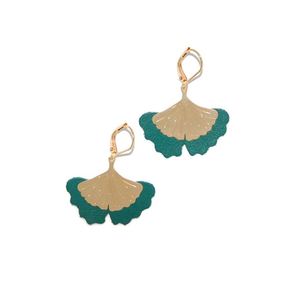 Ginkgo biloba hotsell earrings