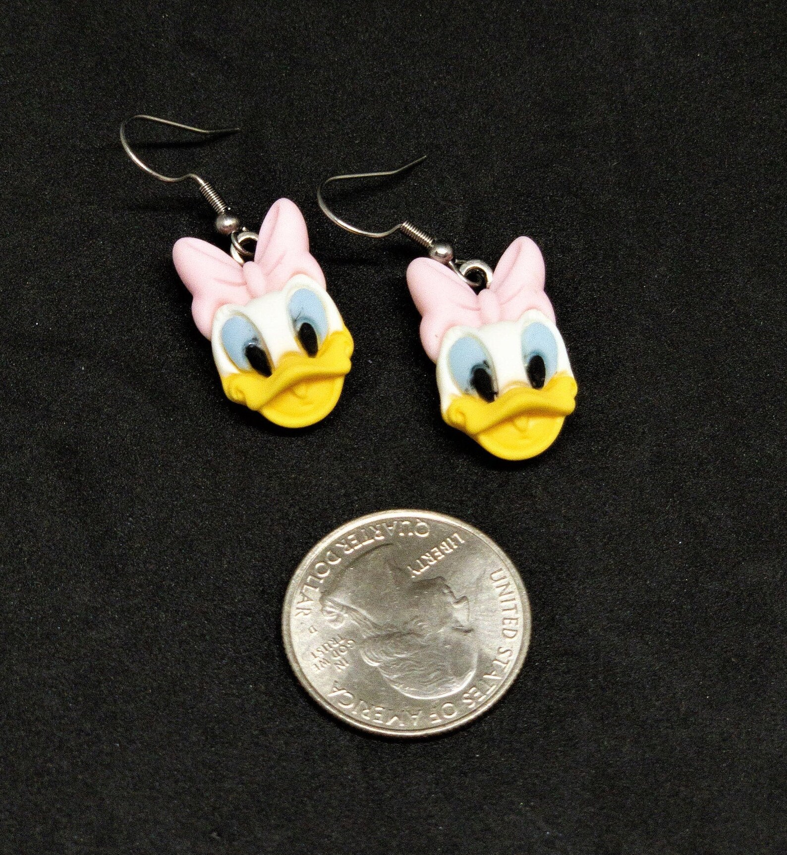 Daisy Duck Earrings Disney Jewelry Disney Earrings Kawaii Etsy