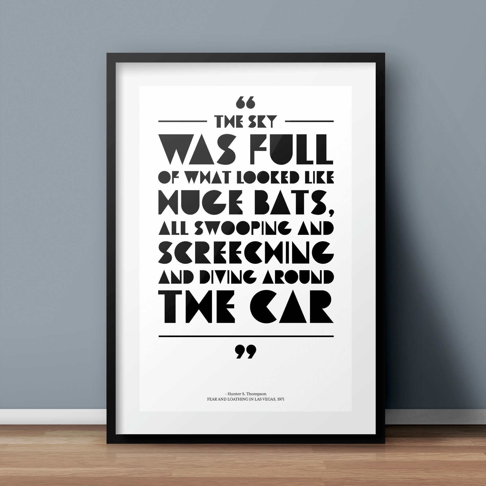 Fear And Loathing In Las Vegas Quotes Bats