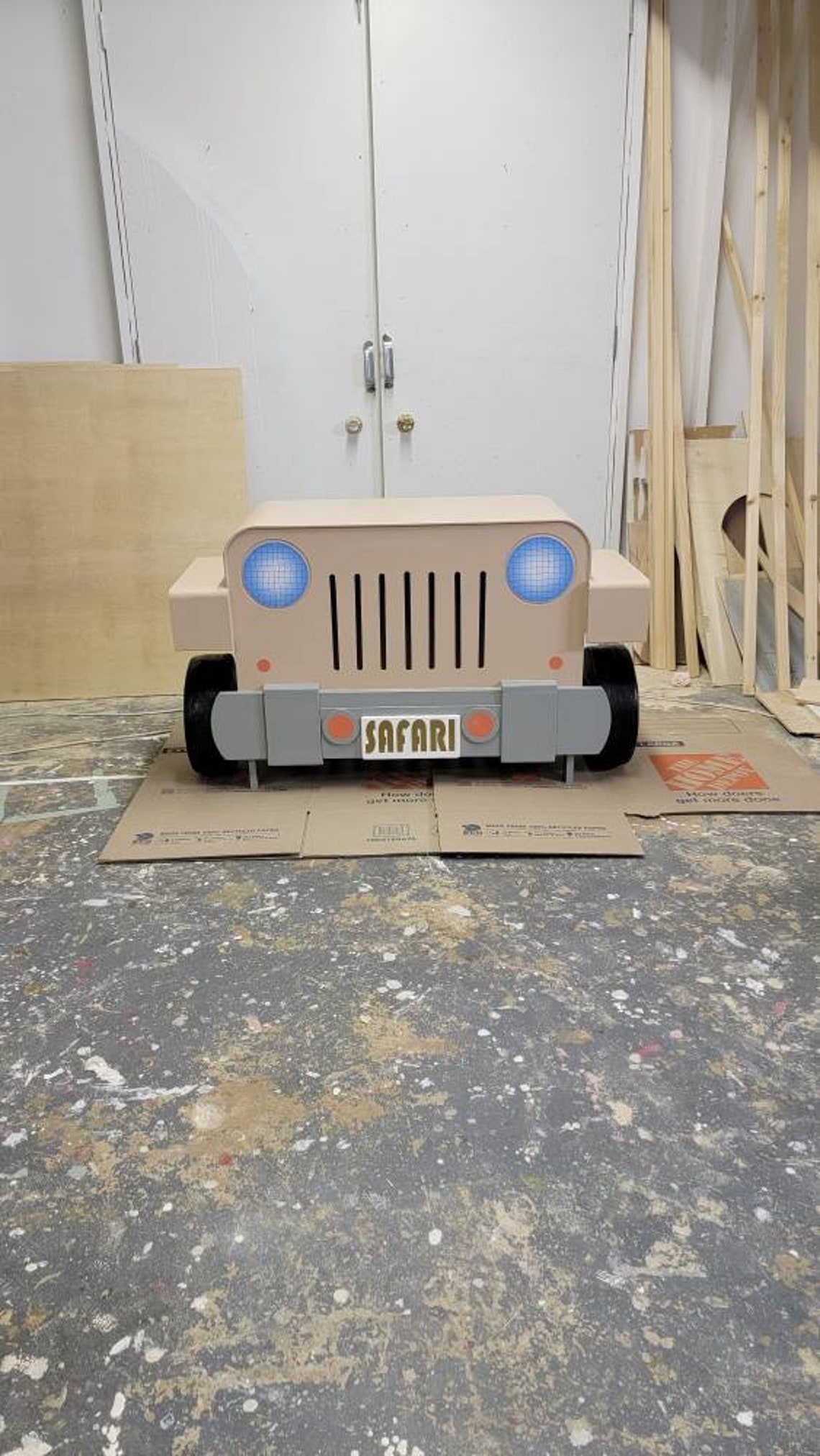 Safari 3D Table Car Jeep Table Dessert Table Wood Car Table Etsy