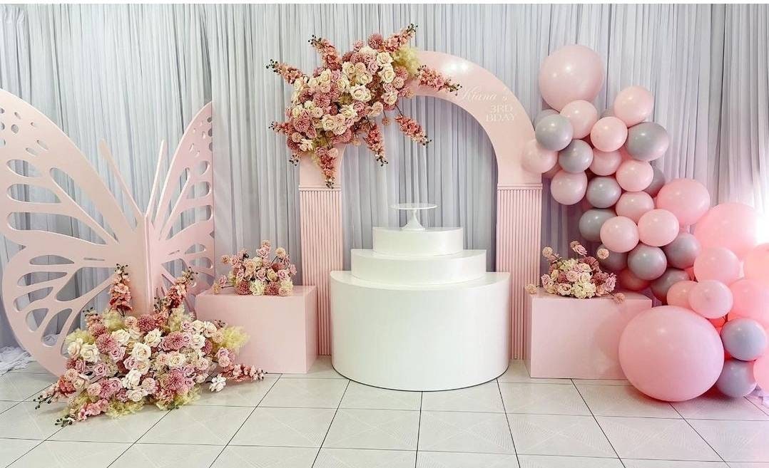 3 Tier Dessert Table Stacked Dessert Table Round Bar Table - Etsy