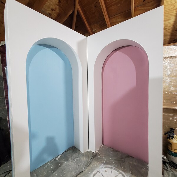 Ripple Arch Backdrop - Etsy