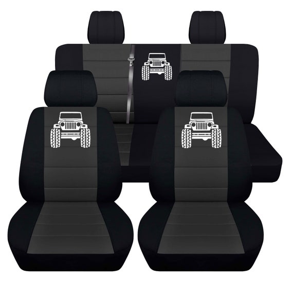 Fits 2018 To 2020 Jeep Wrangler Jl 4 Door Front And Rear Seat - 2020 Jeep Wrangler Back Seat Covers Fits 2018 To 2020 Jeep Wrangler Jl 4 Door Front And Rear Seat - 2020 Jeep Wrangler Back Seat Covers