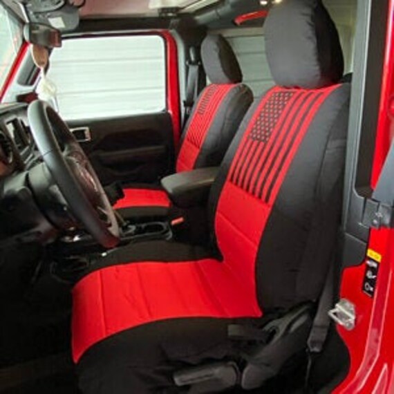 Jeep Wrangler JK Seat Covers Front and Rear Seat Covers for - Etsy