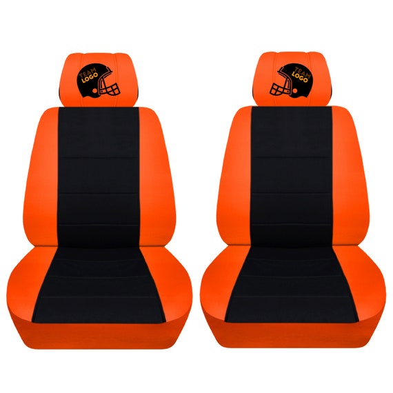 Customized Seat Covers Fits 2018 To Jeep Wrangler Jk Pair - Orange Jeep Wrangler Seat Covers Customized Seat Covers Fits 2018 To Jeep Wrangler Jk Pair - Orange Jeep Wrangler Seat Covers