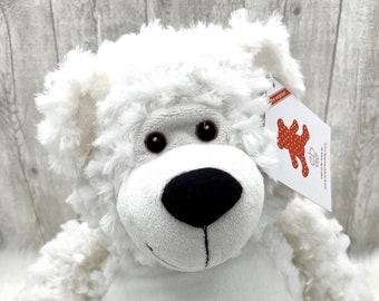 Polar bear / teddy bear - Personalized cuddly toy/plush toy, individually embroidered for birth/baptism, Christmas or other occasions