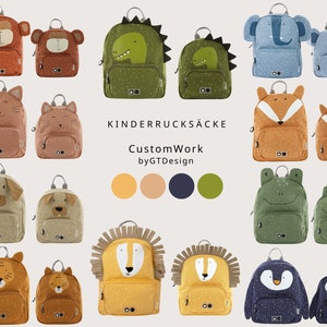 Children's backpack with name / Personalized / Kindergarten backpack / Children's gift / Birthday / Daycare start