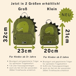 Kinderrucksack mit Namen / Personalisiert / Kindergartenrucksack / Geschenk Kinder / Geburtstag / Kita-Start Bild 2