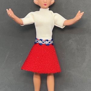 1:12 Schleich Vintage Dollhouse Miniature Doll 5” Tall~Mom~Lady~Women~Flexible~Poseable~West Germany~Mint Condition~Free Shipping USA