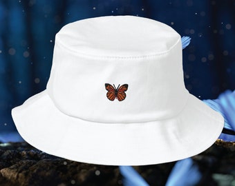 Butterfly Bucket Hat 90s Aesthetic