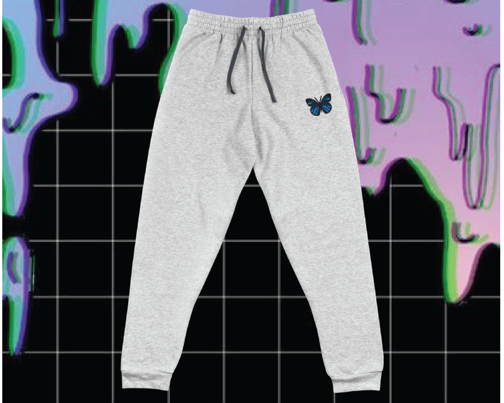 Cute butterfly sweatpants hotsell