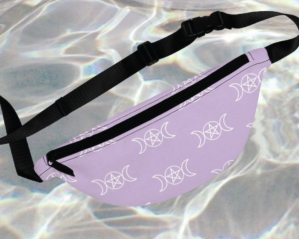 Fanny Pack Sling Bag Pastel Goth Brujería Triple Diosa Etsy