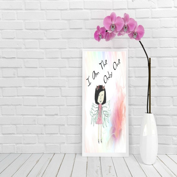 I Am The Only One Instant Print Girls Room Ideas Monster High Art Digital Prints Wall Decor Instant Download Wall Arts Rooms Ideas Hand Draw