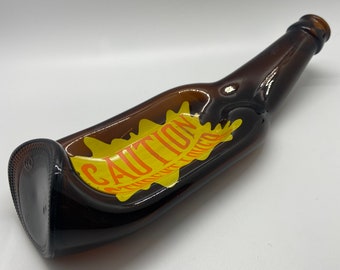 Melted Beer Bottle Etsy