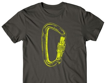 Regalo per larrampicata in montagna Rock Mountain Climbing Maglia a Manica