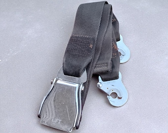 Original Boeing 747 Virgin Atlantic Seatbelt G-VXLG | Aviation Collectible | Aircraft Safety Belt