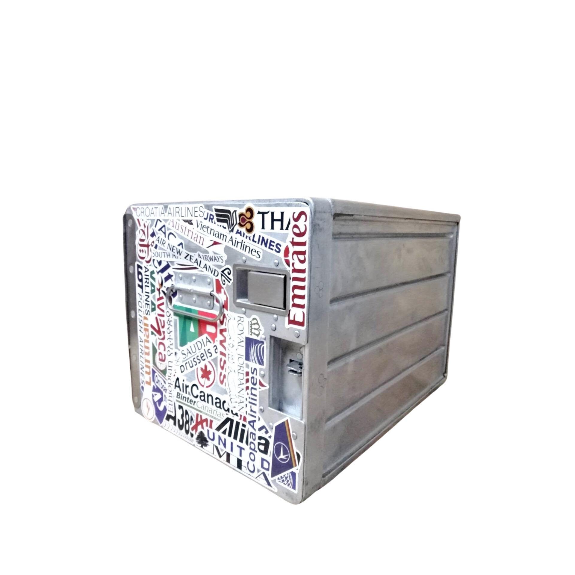 Original Vintage Airline Galley Box Aircraft Container Etsy