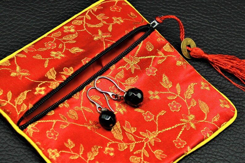 Exceptional gift ONYX Natural Stone Earrings Minimalist jewelry Gift for women Mother/'s Day Handmade jewelry