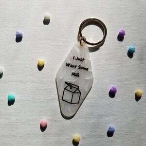 I Just Want Some Milk | NCT Keychain
