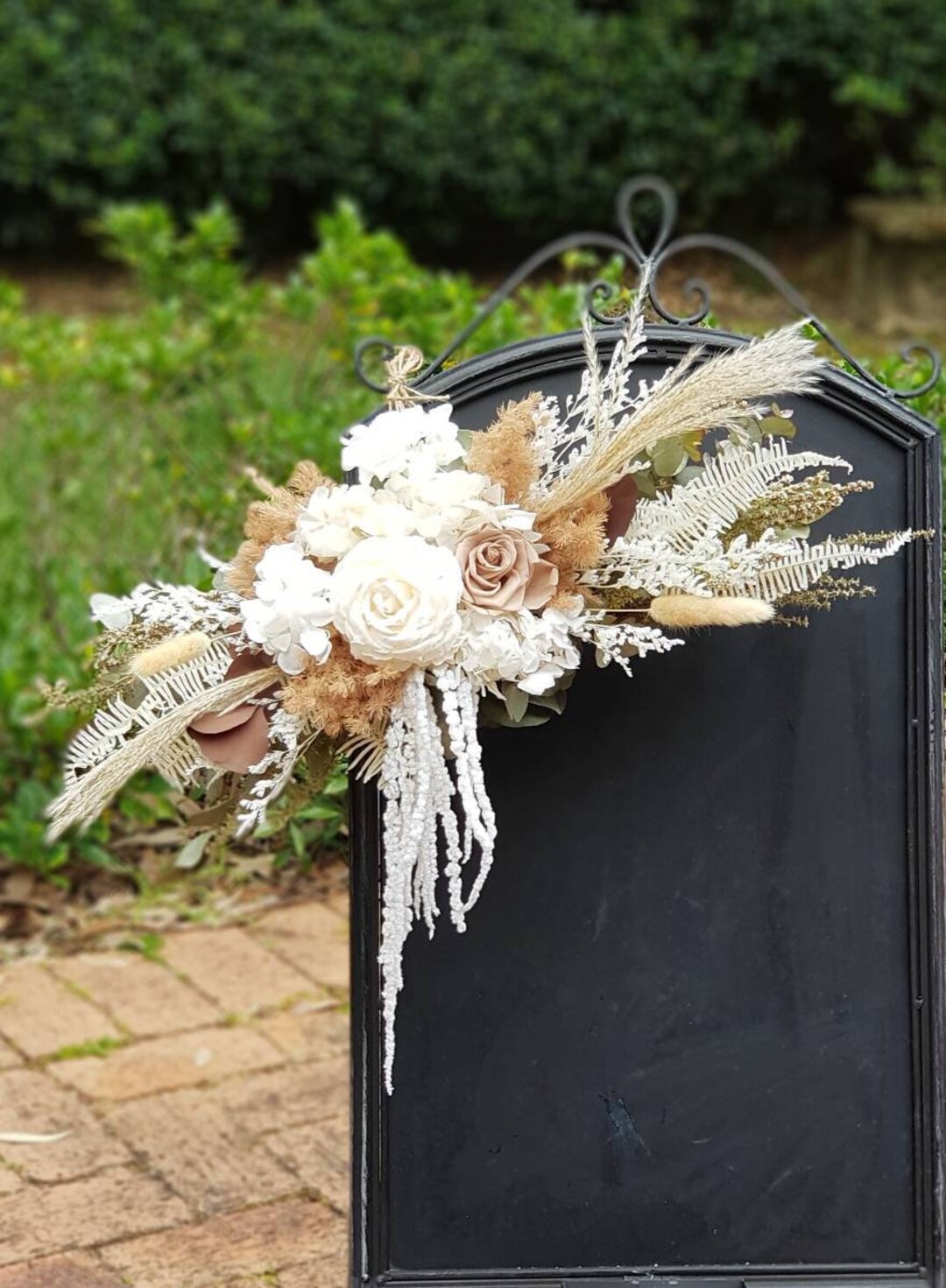 Easel Flower Decorationwedding Decorationwedding Etsy