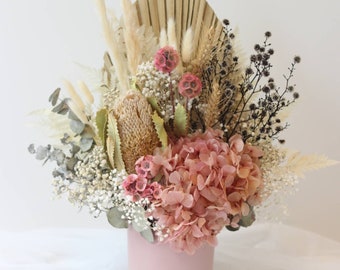 Everlasting flowers,dried flowers,preserved flowers, home deco, gift(Dreamy pink)