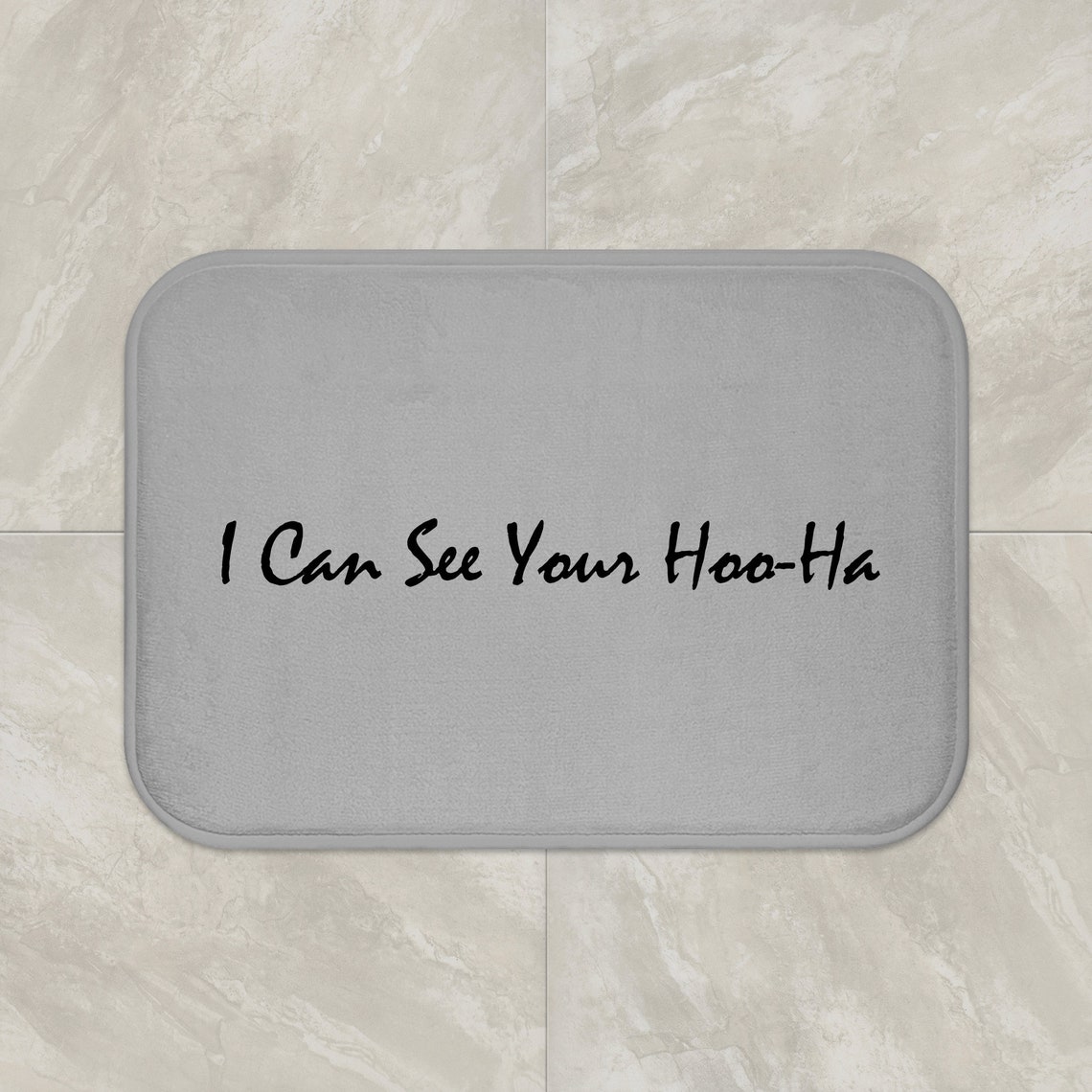Funny Bath mat Custom colors 10 colors to choose from I can Etsy