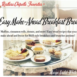 Pães de café da manhã fáceis de preparar - muffins, rolinhos de canela, donuts, além de dicas e instruções passo a passo!