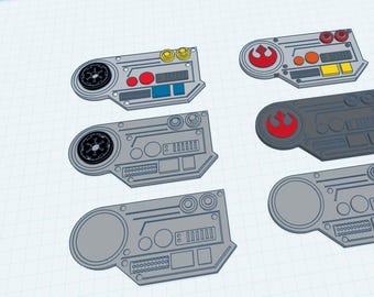 Rebel Communication Badge - Star Wars Andor "inspired" -