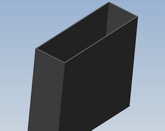 Rigid Insert Pocket STL for Cummerbund – 3D Print File – Cosplay Belt Support – Modular Costume Accessory