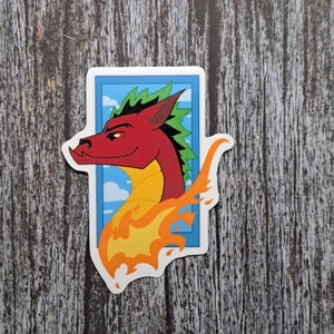 Adesivo lungo American Dragon Jake