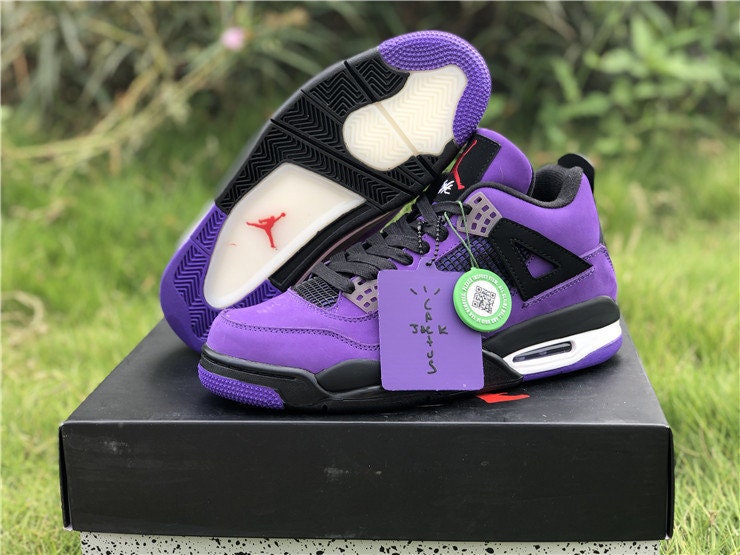 Jordan 4 Purple 