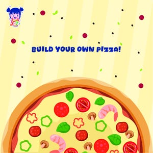 Little Chef Pizza Time | Build a Pizza Activity Pack - Printable Pretend Play for Kids