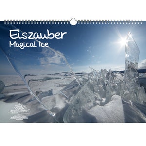 Ice Worlds DIN A3 Calendar - Perpetual Calendar - Soul Magic