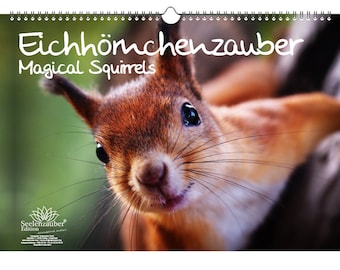 Squirrel Magic DIN A3 - Perpetual Calendar Squirrel - Soul Magic
