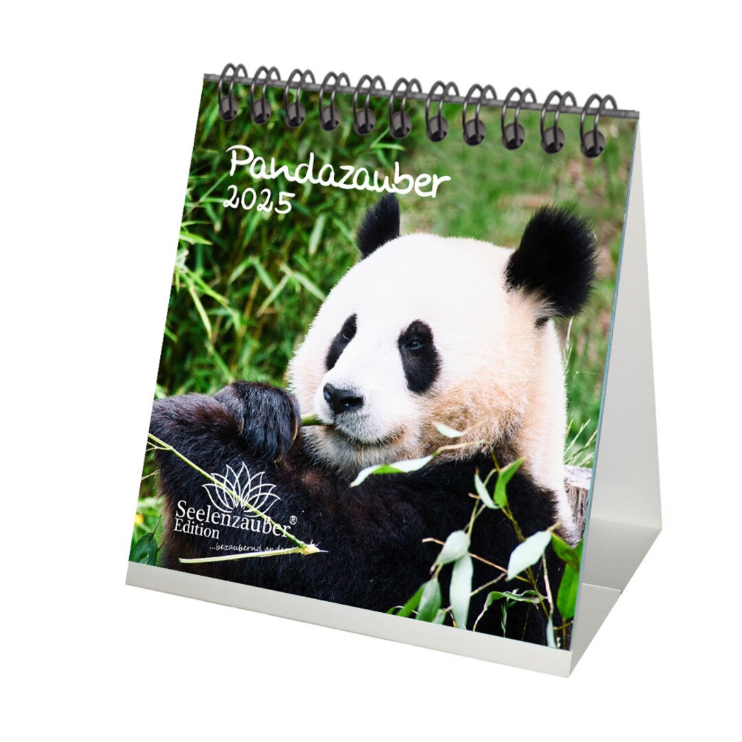 Panda Magic Calendar for 2025 Format 10 Cm X 10 Cm Panda Soul Magic - Etsy