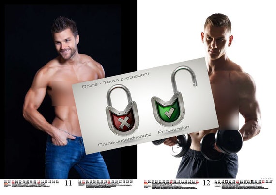 19,98 EUR/pièce. Calendrier Sexy Dream Men pour 2024 DIN A3 hommes  érotiques magie de l'âme -  France