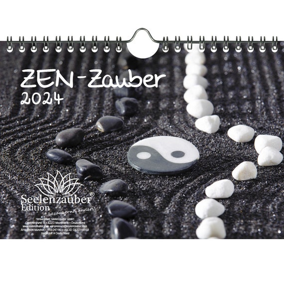 9,98 EUR/pièce. ZEN calendrier mural magique DIN A5 pour 2024 Feng Shui  Yoga relaxation magie de l'âme -  France