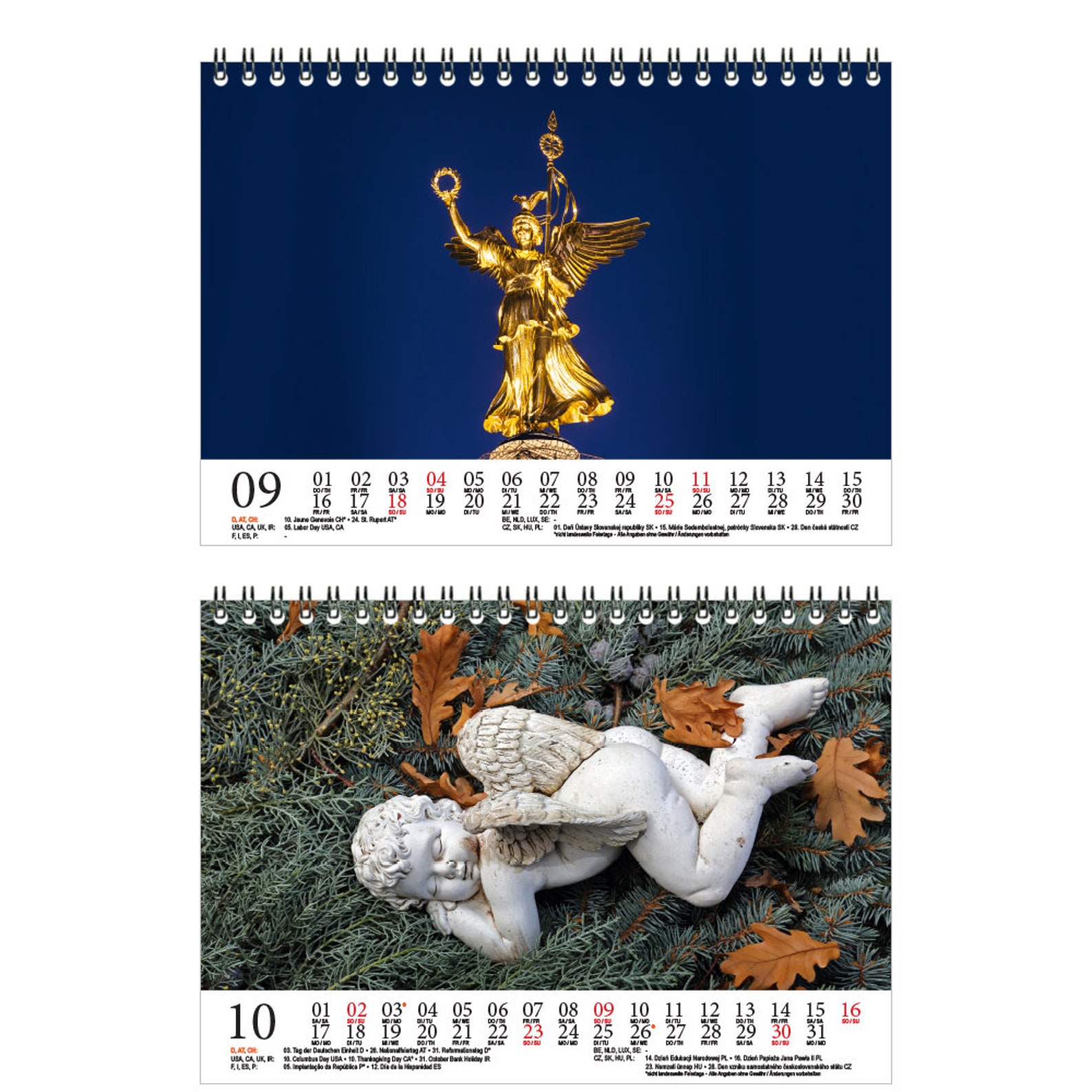 Guardian Angel Magic DIN A5 Wall Calendar for 2022 Angel Etsy