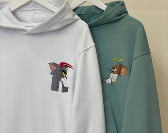 couple nike hoodies