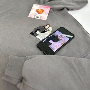 Embroidered by Photo Portrait Hoodie Embroidery Cat Dog Portrait Crewneck Sweatshirt Clothes Item Custom Gift Sale