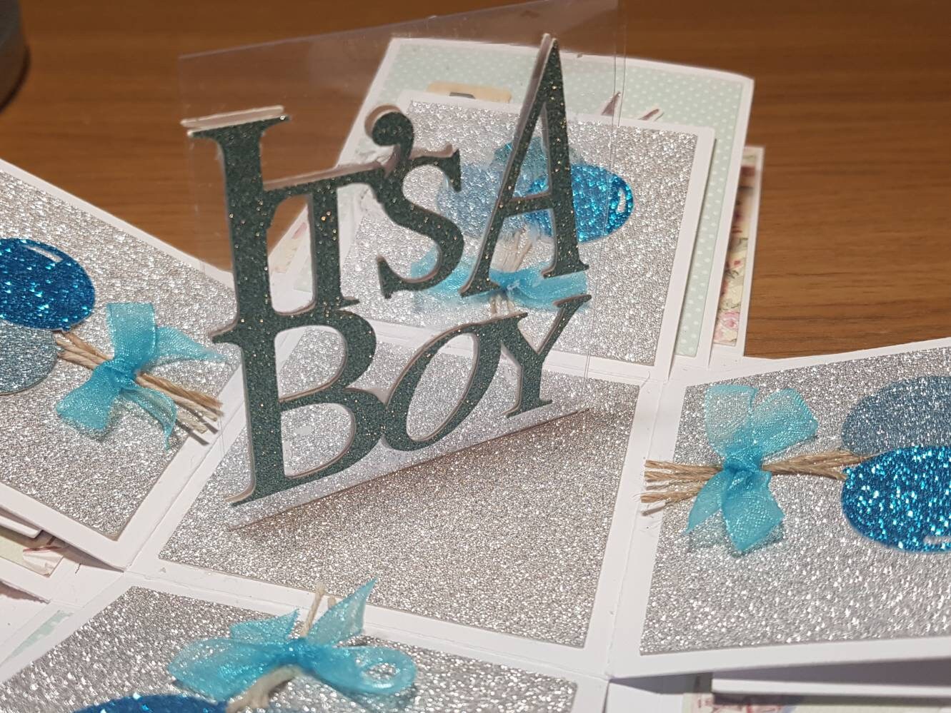 Exploding Gift Box Gender Reveal Etsy