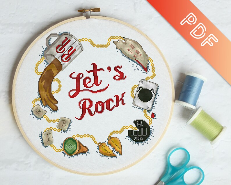 Twin Peaks Cross stitch pattern PDF instant download | Etsy