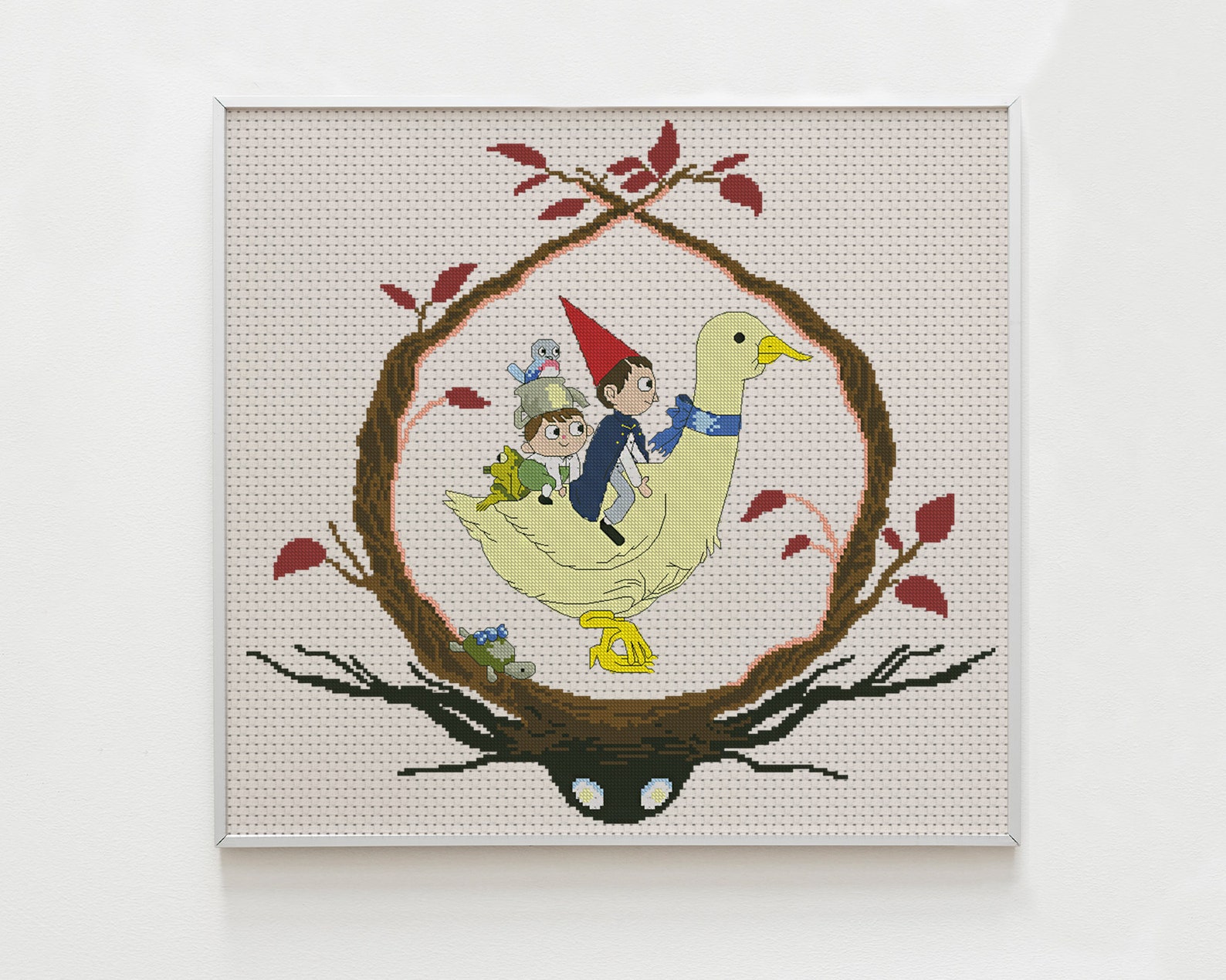 Over the Garden Wall Cross stitch pattern PDF instant | Etsy