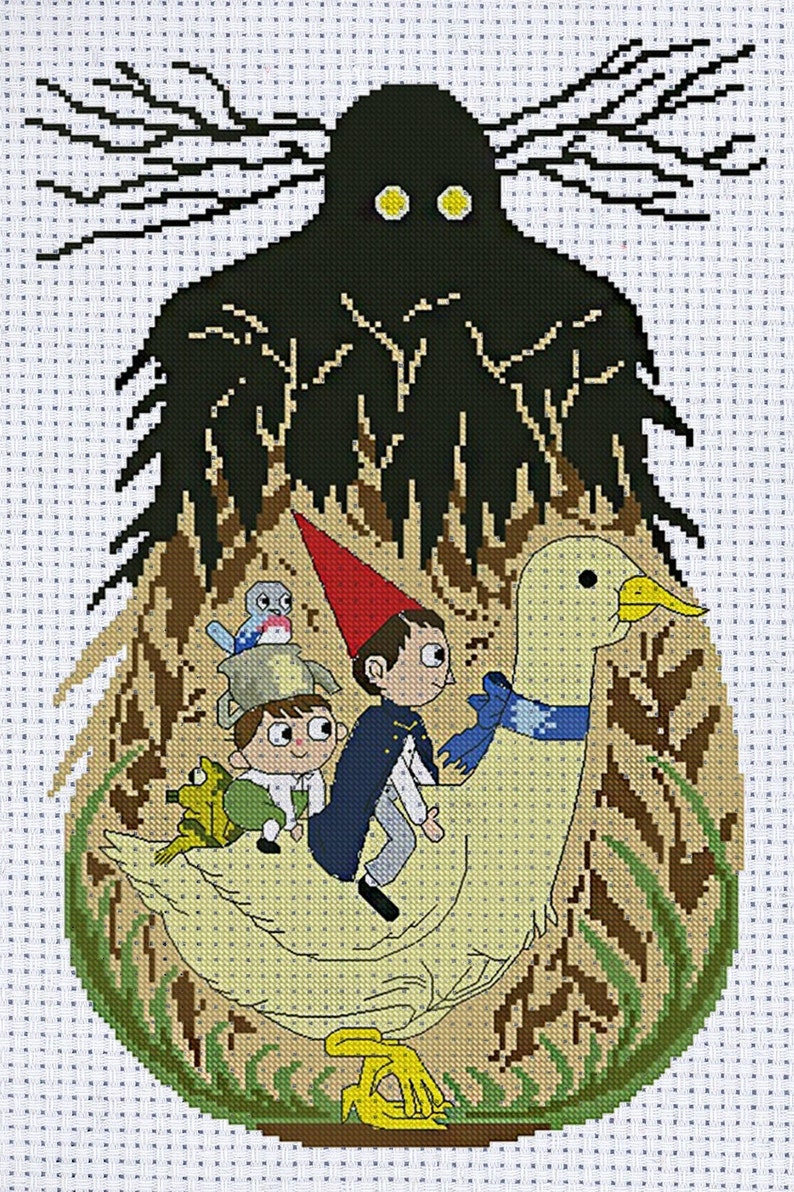 Over the Garden Wall Cross stitch pattern PDF instant | Etsy