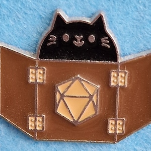 D&D Emaille Pins (DnD Pins aus Metall| Emaille Pins | D20 | DM |TTRPG| Geschenke)