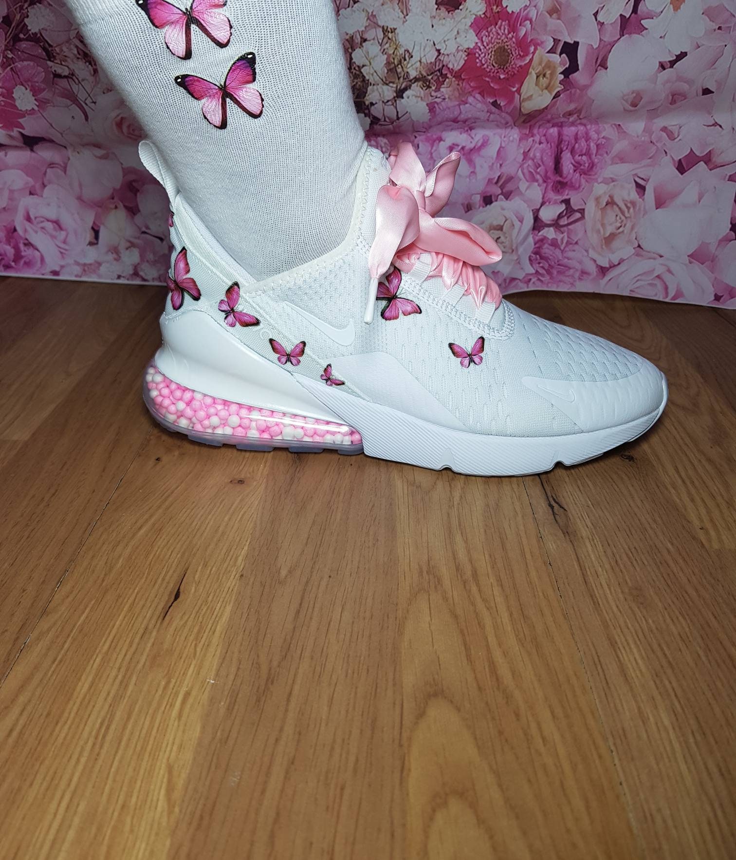 swarovski bling pink nike air max 270